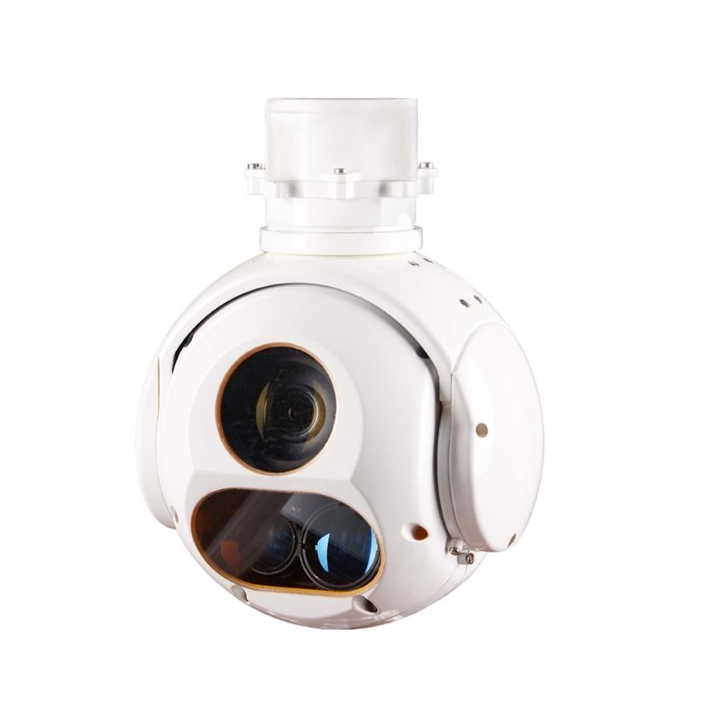 HONPHO Airborne Electro Optical Pod مع مستشعر 30X EO وجهاز تحديد المدى بالليزر 905 نانومتر