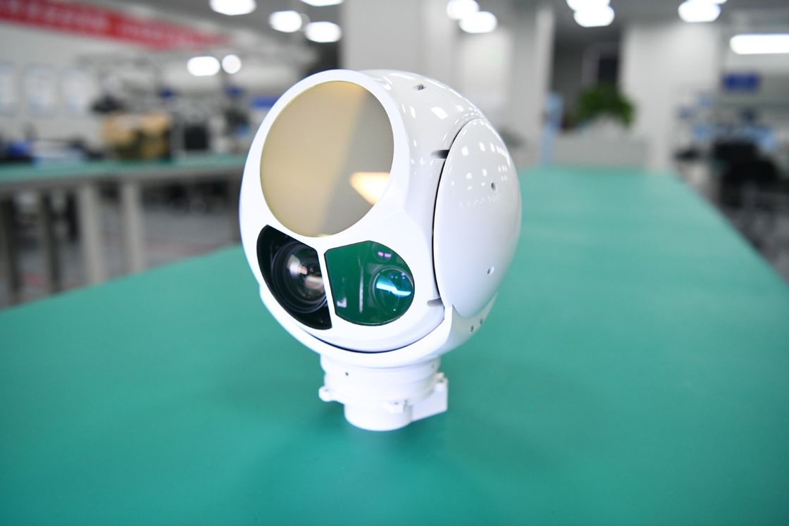 IP Verison Electro Optic Drone System EO IR كاميرا مدمجة 1535nm Laser Rangefinder