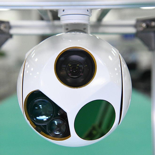 TS130CT-01 أجهزة الاستشعار الكهربائية البصرية والأشعة تحت الحمراء EO/IR المراقبة الكاميرا الحرارية ل HD مرئية