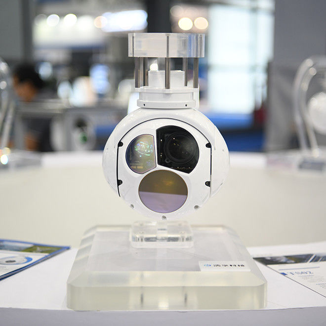 TS02 محورين عالية الدقة LWIR UAV الحرارية الحمولة المفيدة كاميرا مستشعر غيمبال مع زوم