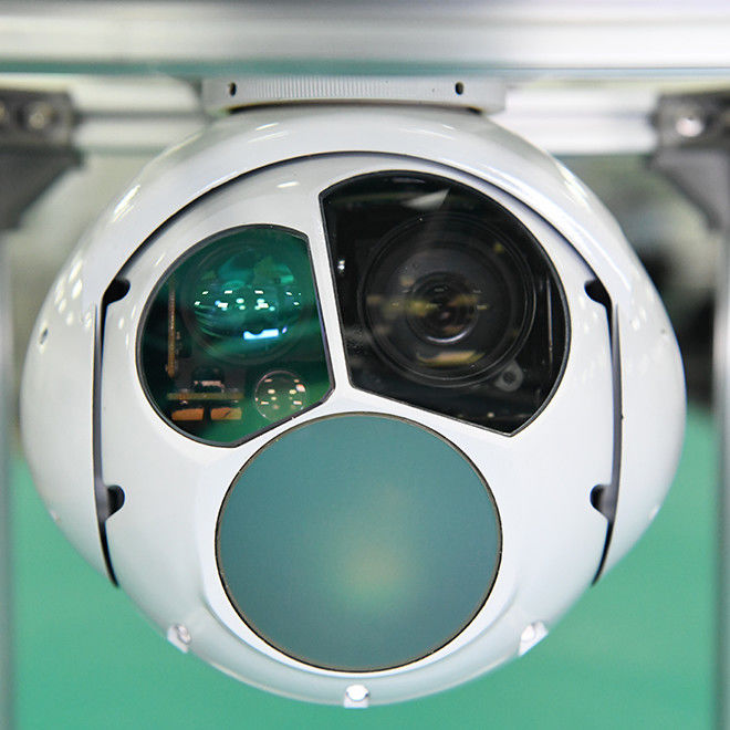 TS02 محورين عالية الدقة LWIR UAV الحرارية الحمولة المفيدة كاميرا مستشعر غيمبال مع زوم