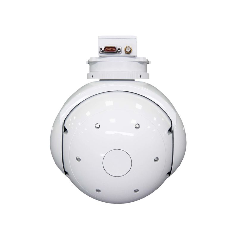 TS02 محورين عالية الدقة LWIR UAV الحرارية الحمولة المفيدة كاميرا مستشعر غيمبال مع زوم