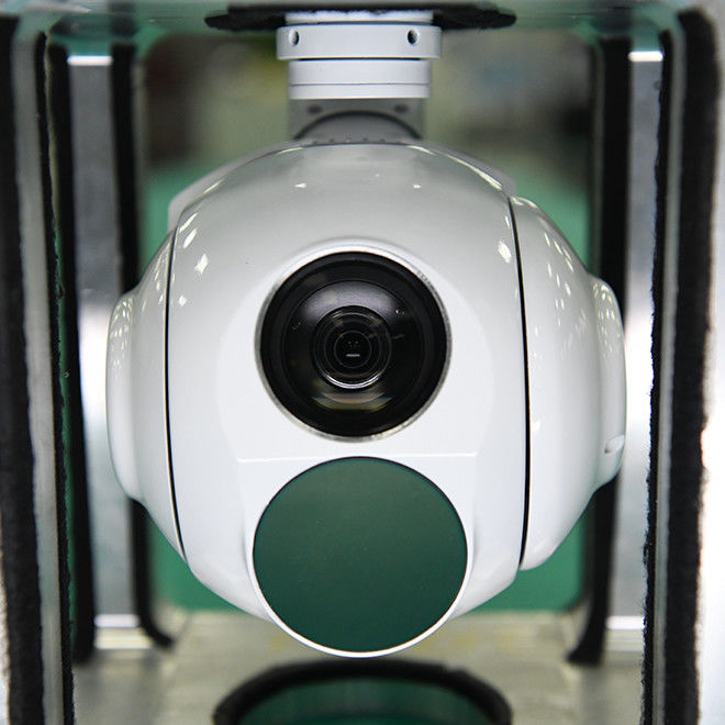 طائرة بدون طيار إلكترونية بصرية 30X Zoom EO 640x512 كاميرا حرارية تحت الأشعة تحت البنفسجية مع خروج فيديو إيثيرنت TS120BT-04